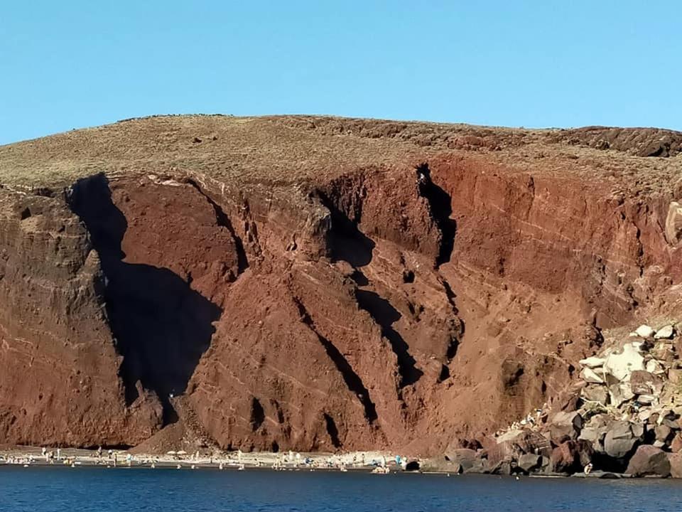 Rodothea And Adams On The Beach, Santorini 모노리토스 외부 사진